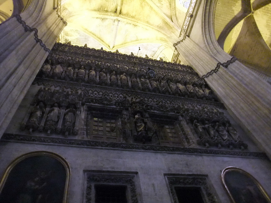 Back side of the Capilla Mayor at the Seville Cathedral