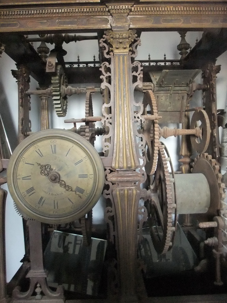 Clockwork in the Giralda tower