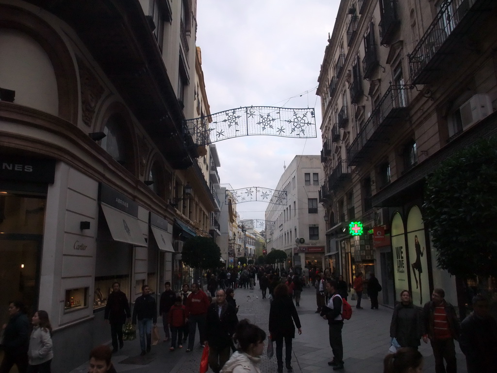 The Calle de Velázquez shopping street