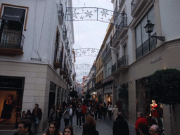 The Calle de Velázquez shopping street