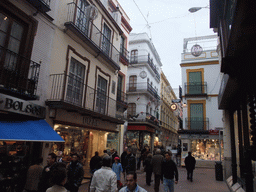 The Calle Sierpes shopping street