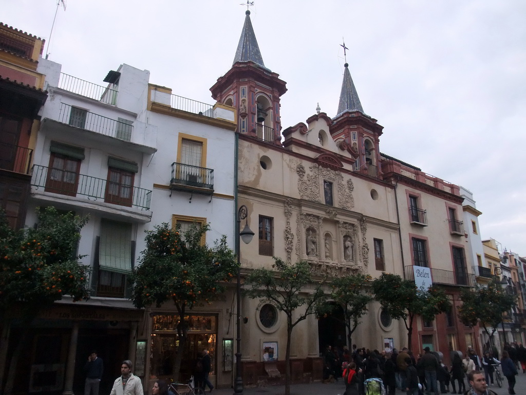 The Hospital de Nuestra Señora de la Paz at the Plaza del Salvador square