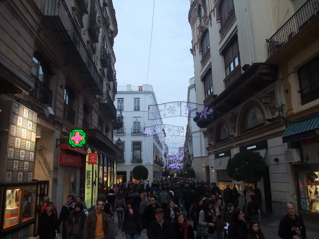 The Calle Tetuán shopping street