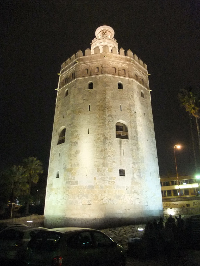 The Torre del Oro, by night