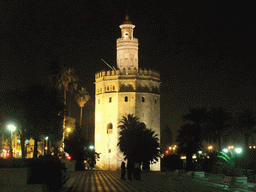 The Torre del Oro, by night