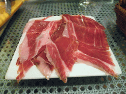 Ham tapas in Restaurante La Infanta