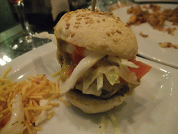 Hamburger tapas in Restaurante La Infanta