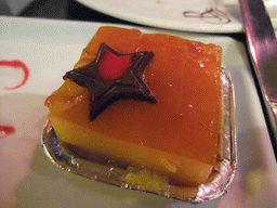 Dessert at the Restaurante Robles Laredo at the Calle Sierpes street