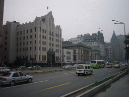 The Bund area, with the China Bank of Communications Building, the Russo-Chinese Bank Building, the Bank of Taiwan Building, the North China Daily News Building and the Sassoon House