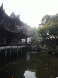 Pavilions and pool in the Yuyuan Garden in the Old Town