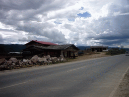 Tibetan houses near Shangri-La (Zhongdian/Gyalthang)