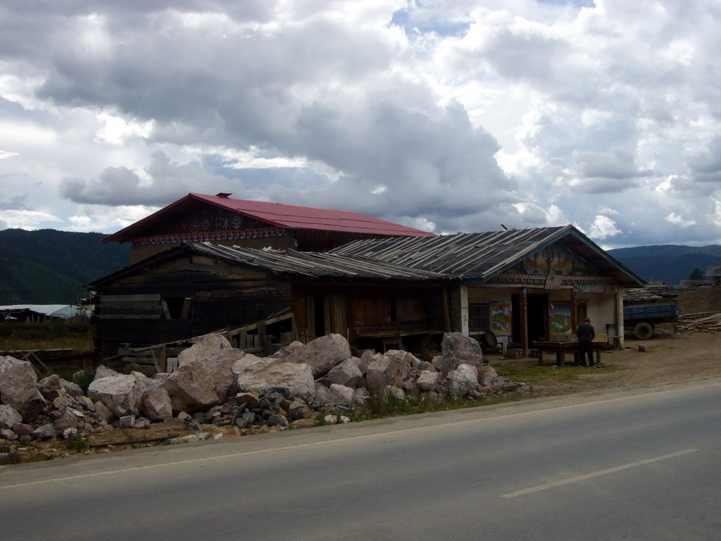 Tibetan house near Shangri-La