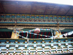 Upper floor of a Tibetan buddhism temple