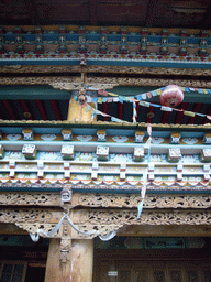 Upper floor of a Tibetan buddhism temple