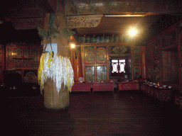 Interior of our Tibetan dinner house