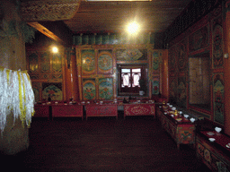 Interior of our Tibetan dinner house