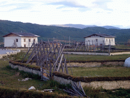 Tibetan houses near our Tibetan dinner house