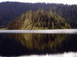 Island in Bita Lake in Potatso National Park