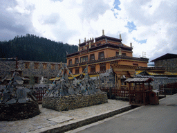 Tibetan buddhism temple near Shangri-La