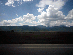 Grassland and mountains near Shangri-La