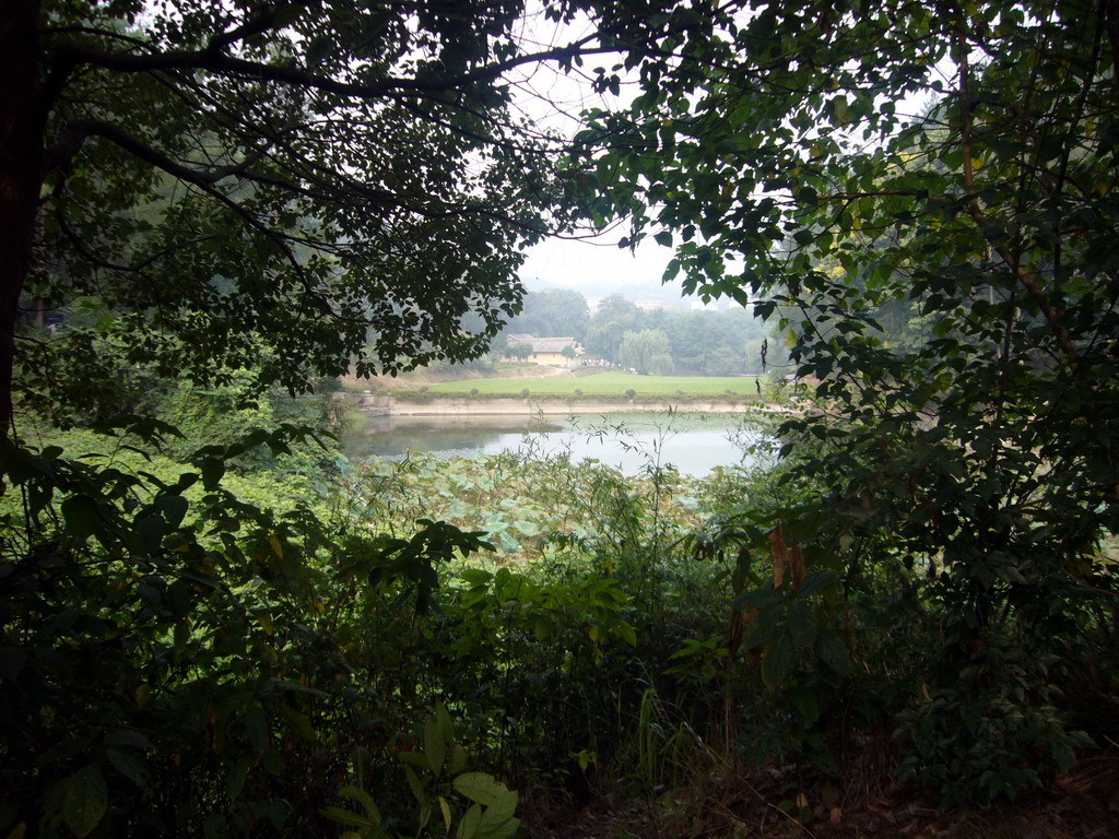 View on the former residence of Mao Zedong, from behind the trees