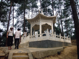 Pavilion near the tomb of Mao Zedong`s parents