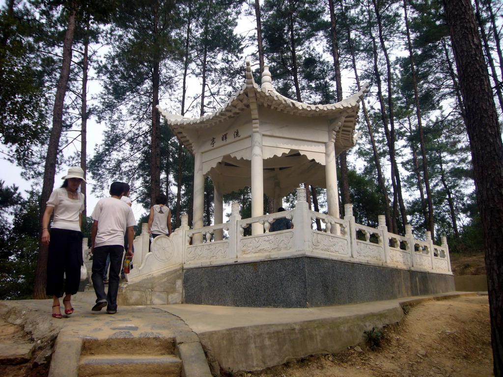 Pavilion near the tomb of Mao Zedong`s parents
