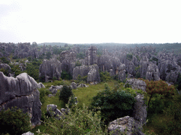 Karst formations in the Minor Stone Forest of Shilin National Park