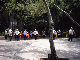 Minorities dancing in Shilin National Park