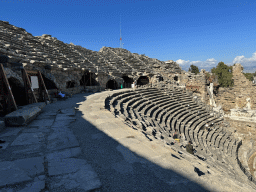 Northwest auditorium of the Roman Theatre of Side, viewed from the diazoma of the southwest auditorium