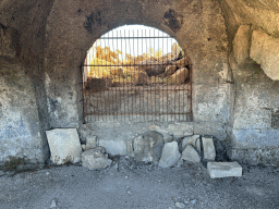 Gate at the diazoma of the south auditorium of the Roman Theatre of Side