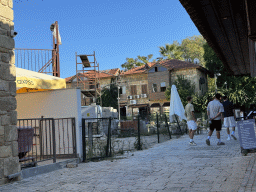 Houses at the Yasemin Sokak alley, viewed from the Liman Caddesi street