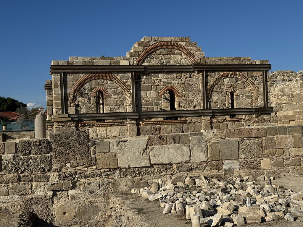 South side of the Byzantine South Basilica at the Barbaros Caddesi street