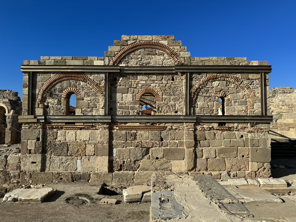 South side of the Byzantine South Basilica at the Barbaros Caddesi street