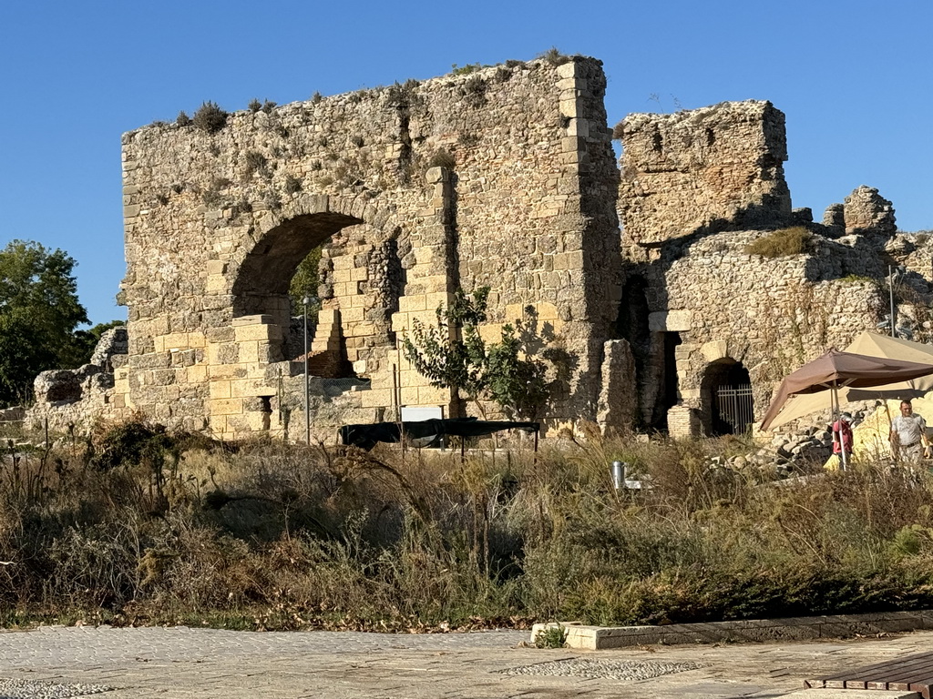 Southwest side of the Big Bath, viewed from the Menekse Sokak alley