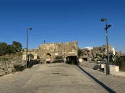 Southwest side of the State Agora and Library at the Barbaros Caddesi street