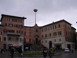 The south side of the Piazza Giacomo Matteotti square