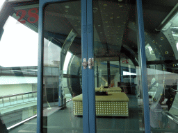 Luxury capsule at the Singapore Flyer ferris wheel