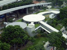 The Car Park of the Singapore Flyer ferris wheel, viewed from the Singapore Flyer ferris wheel