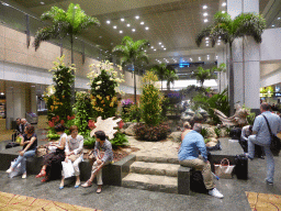 Orchid Garden at Terminal 2 of Singapore Changi Airport