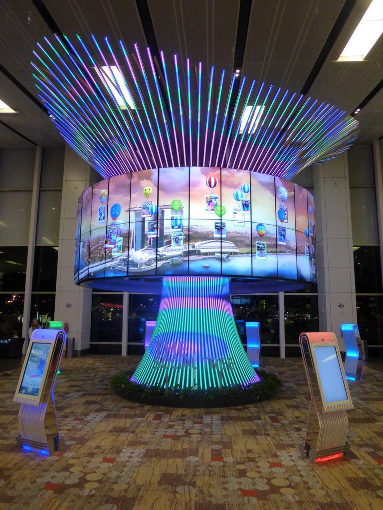 The Social Tree at Terminal 1 of Singapore Changi Airport