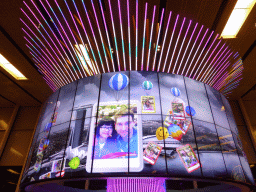 Photograph of Tim and Miaomiao at the Social Tree at Terminal 1 of Singapore Changi Airport