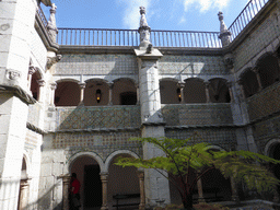 Courtyard of the Manueline Cloister at the Palácio da Pena palace