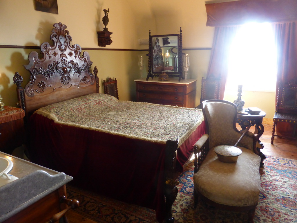 Aide-de-Camp`s Bedroom at the lower floor of the Palácio da Pena palace