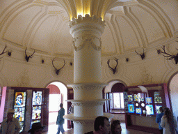 Interior of the Round Tower at the Palácio da Pena palace