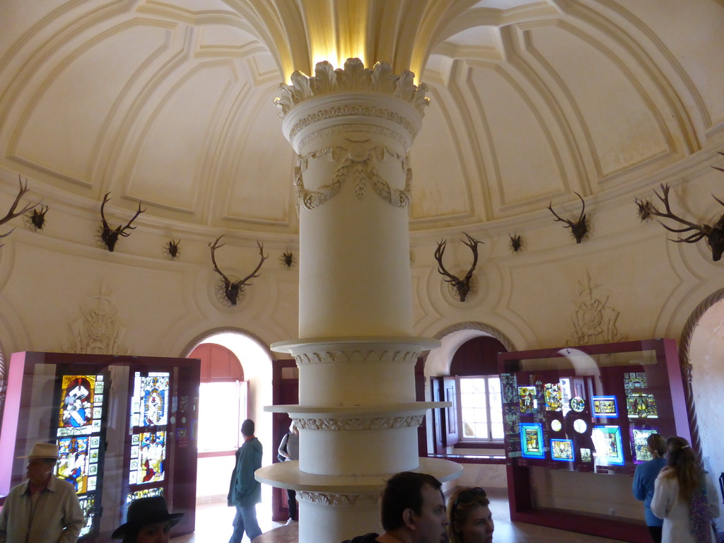 Interior of the Round Tower at the Palácio da Pena palace