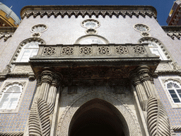 Main Facade and Gate of the Palácio da Pena palace