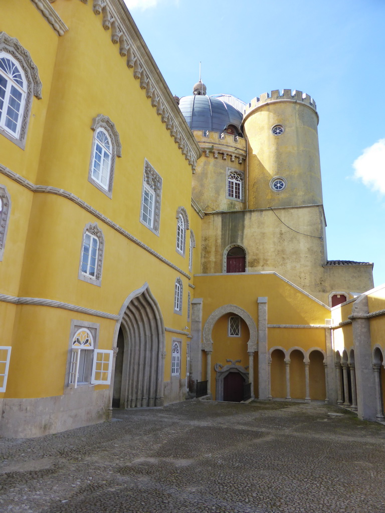 The Arches Yard at the Palácio da Pena palace