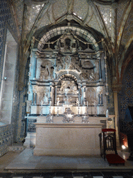 Apse and altar of the Chapel at the Palácio da Pena palace