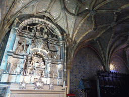 Choir, apse and altar of the Chapel at the Palácio da Pena palace